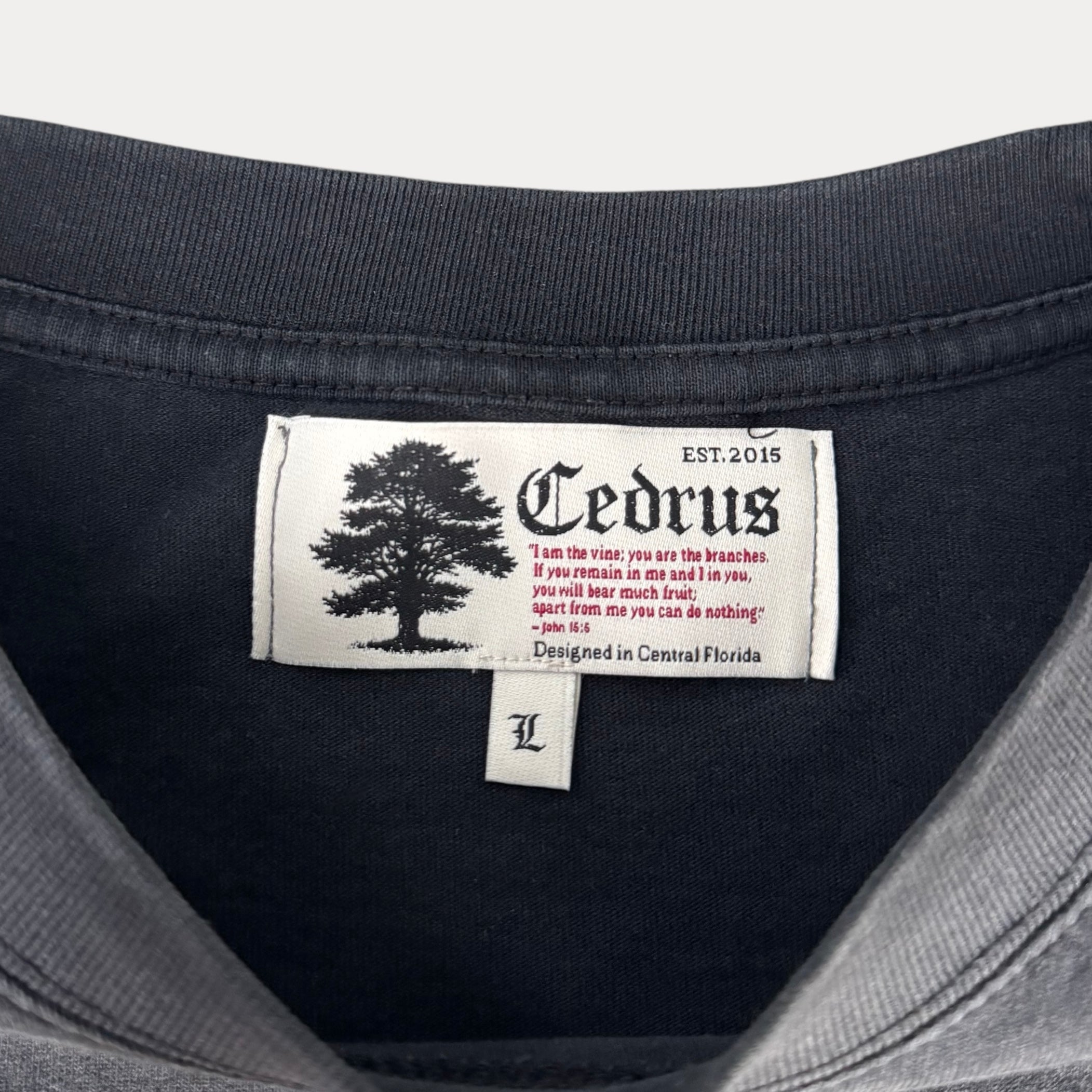 Cedrus Heritage Tee — Deeply Rooted