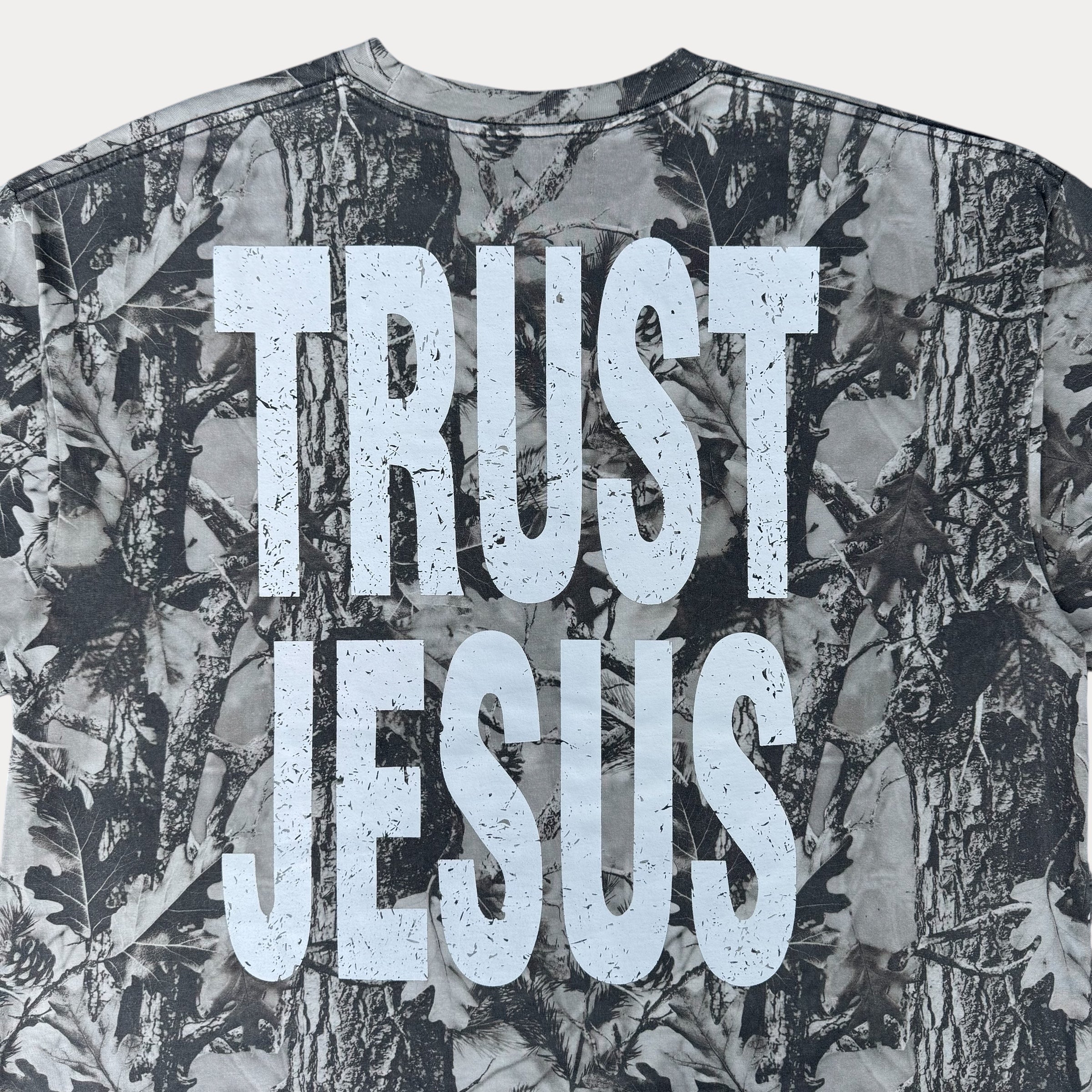 Trust Jesus Tee — North Star Camo