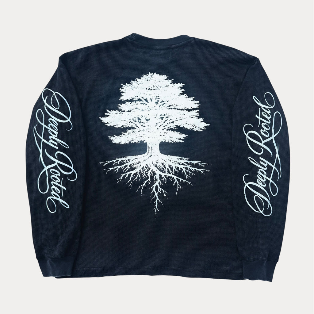 Deeply Rooted — Waffle Long Sleeve
