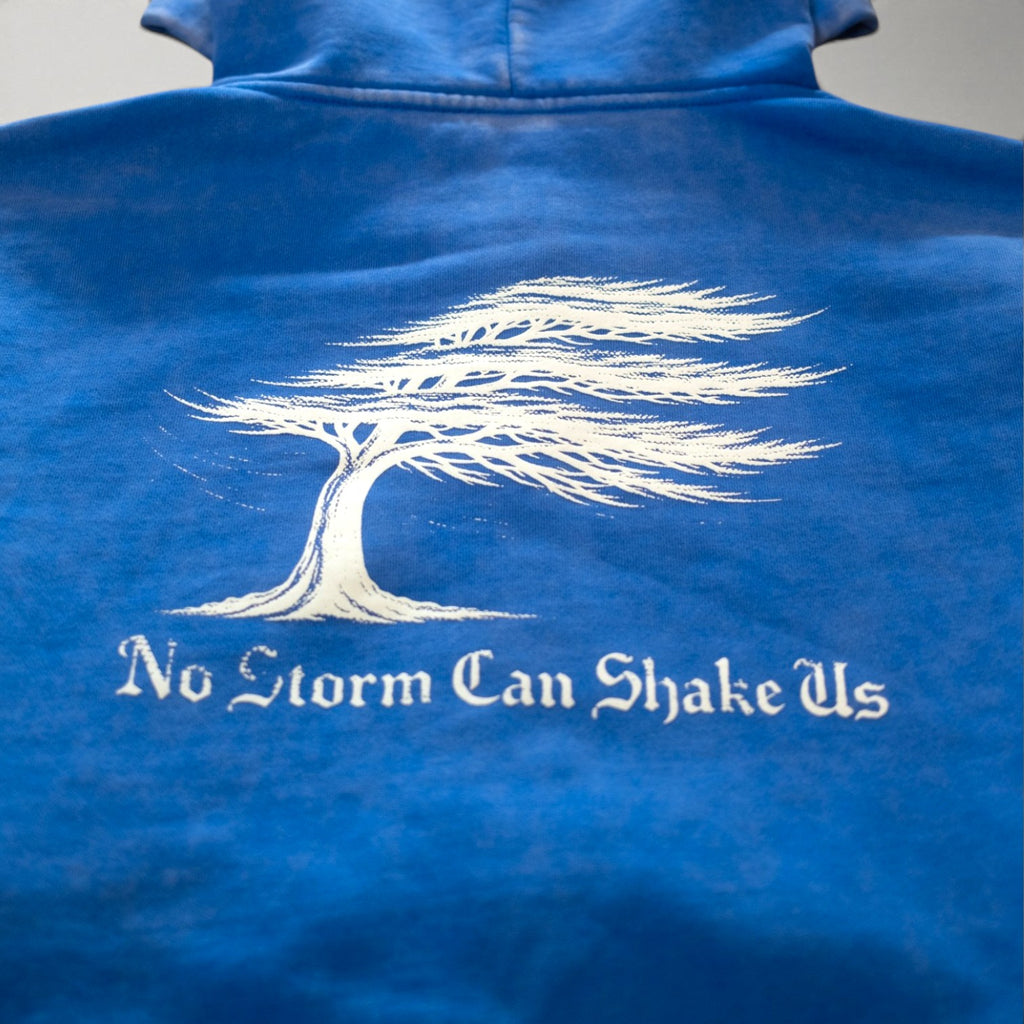 No Storm Can Shake Us Zip Hoodie