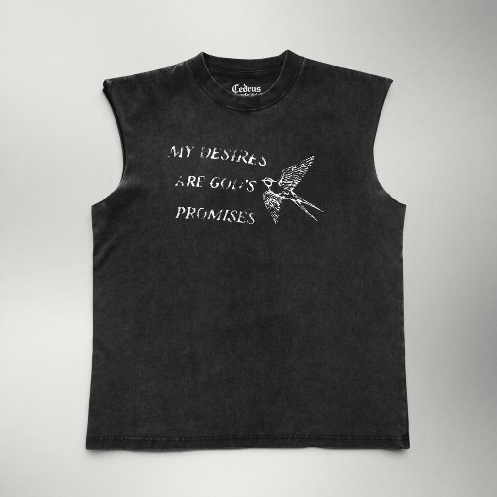 My Desires Are God’s Promises Muscle Tee
