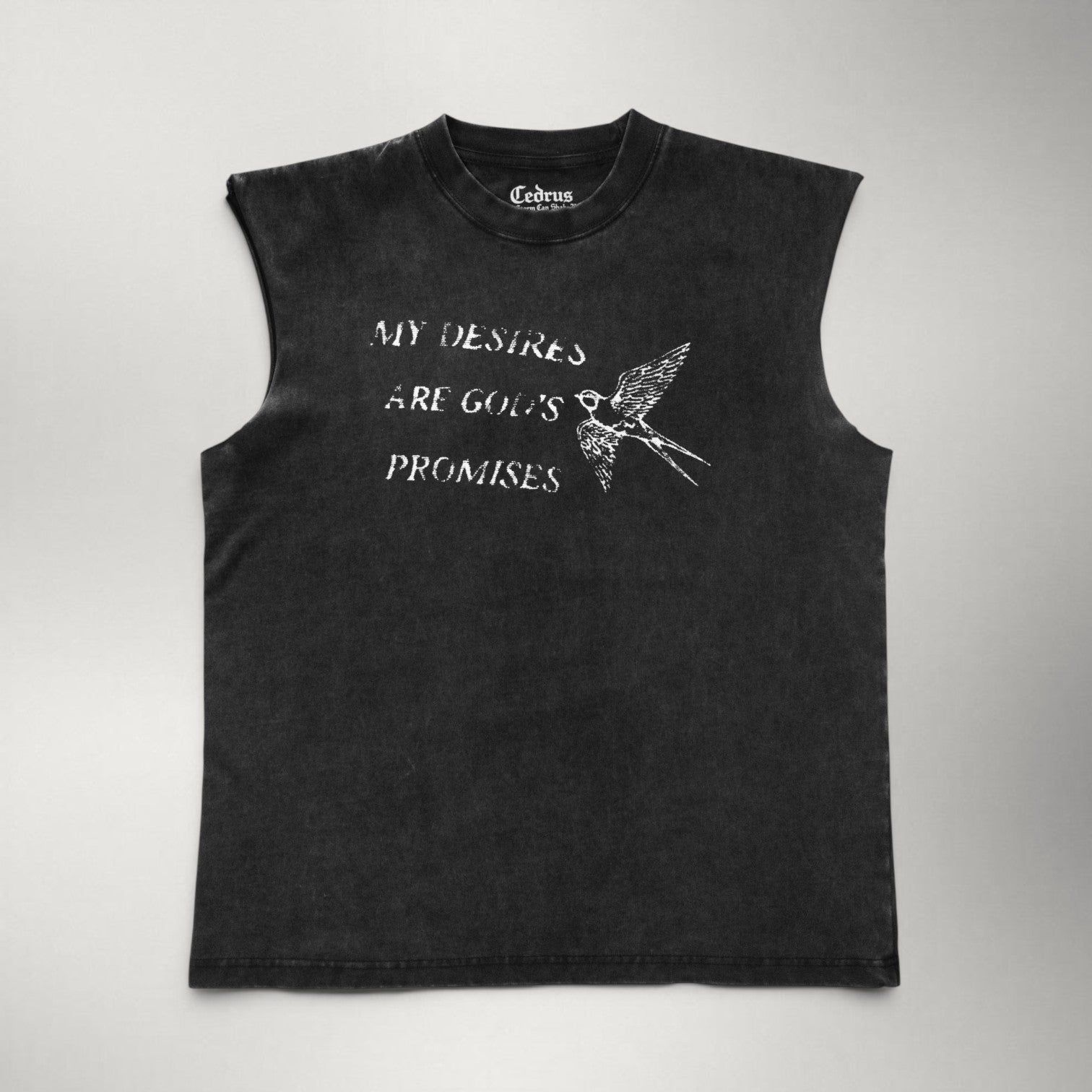 My Desires Are God’s Promises Muscle Tee