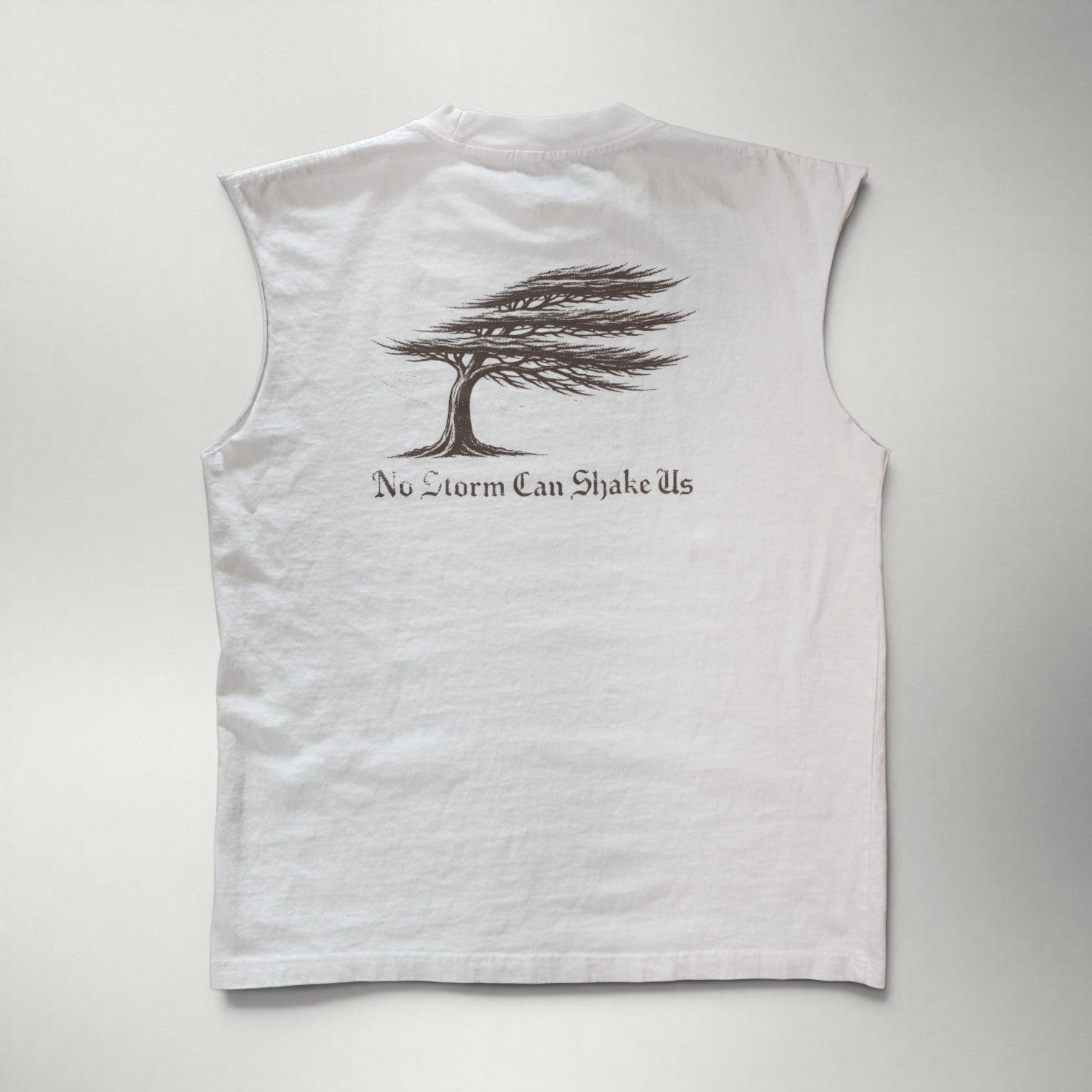 No Storm Can Shake Us Muscle Tee