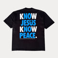 Know Jesus, Know Peace Pocket Tee